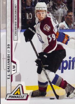 #146 T.J. Galiardi - Colorado Avalanche - 2010-11 Panini Pinnacle Hockey