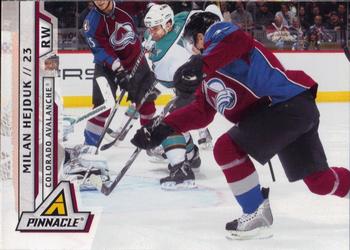 #148 Milan Hejduk - Colorado Avalanche - 2010-11 Panini Pinnacle Hockey