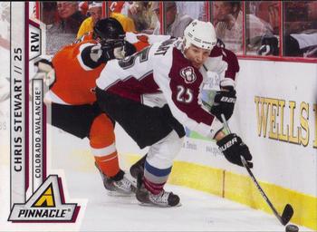 #152 Chris Stewart - Colorado Avalanche - 2010-11 Panini Pinnacle Hockey
