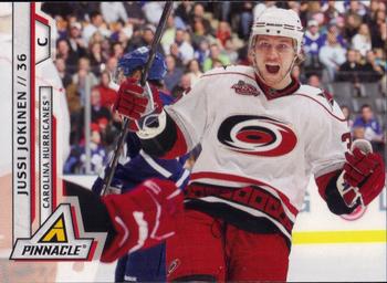 #162 Jussi Jokinen - Carolina Hurricanes - 2010-11 Panini Pinnacle Hockey