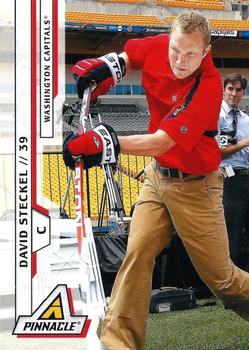 #5 David Steckel - Washington Capitals - 2010-11 Panini Pinnacle Hockey