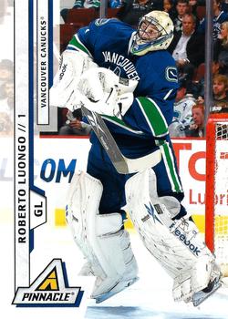 #9 Roberto Luongo - Vancouver Canucks - 2010-11 Panini Pinnacle Hockey