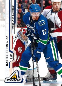 #13 Daniel Sedin - Vancouver Canucks - 2010-11 Panini Pinnacle Hockey