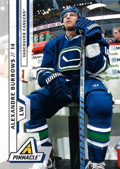 #14 Alexandre Burrows - Vancouver Canucks - 2010-11 Panini Pinnacle Hockey