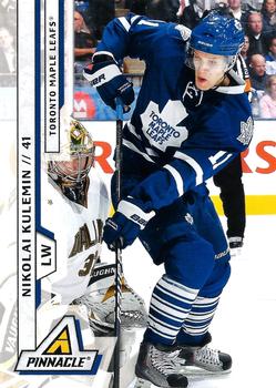 #18 Nikolai Kulemin - Toronto Maple Leafs - 2010-11 Panini Pinnacle Hockey