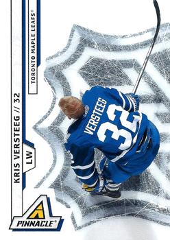 #19 Kris Versteeg - Toronto Maple Leafs - 2010-11 Panini Pinnacle Hockey
