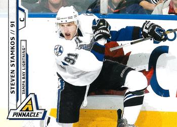 #24 Steven Stamkos - Tampa Bay Lightning - 2010-11 Panini Pinnacle Hockey