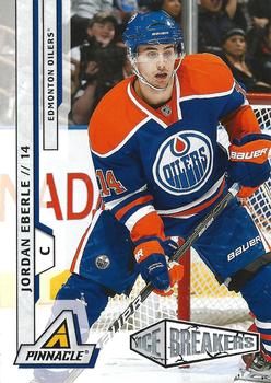 #201 Jordan Eberle - Edmonton Oilers - 2010-11 Panini Pinnacle Hockey