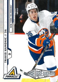 #205 Travis Hamonic - New York Islanders - 2010-11 Panini Pinnacle Hockey