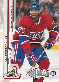 #218 P.K. Subban - Montreal Canadiens - 2010-11 Panini Pinnacle Hockey