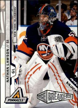 #224 Nathan Lawson - New York Islanders - 2010-11 Panini Pinnacle Hockey