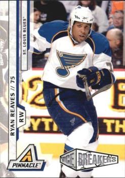 #235 Ryan Reaves - St. Louis Blues - 2010-11 Panini Pinnacle Hockey
