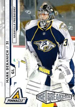 #238 Mark Dekanich - Nashville Predators - 2010-11 Panini Pinnacle Hockey