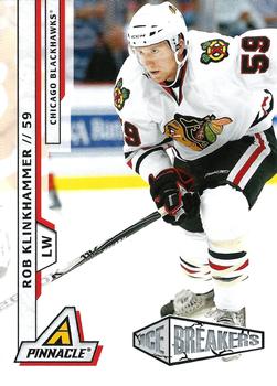 #241 Rob Klinkhammer - Chicago Blackhawks - 2010-11 Panini Pinnacle Hockey