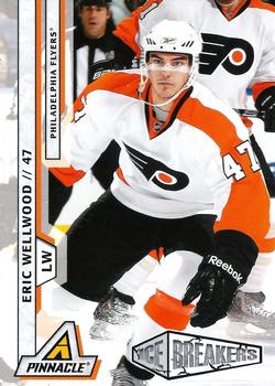 #249 Eric Wellwood - Philadelphia Flyers - 2010-11 Panini Pinnacle Hockey
