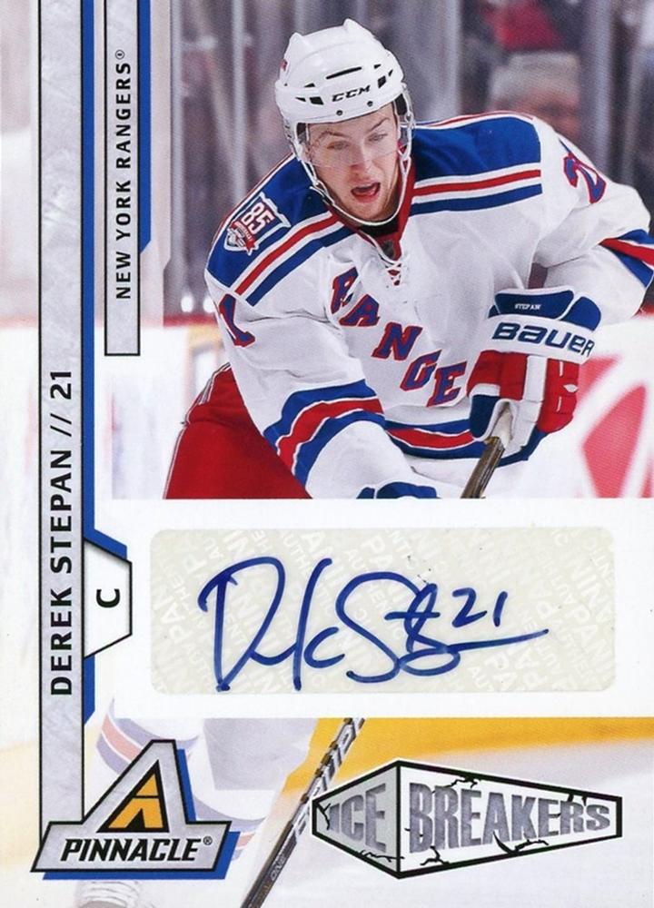 #255 Derek Stepan - New York Rangers - 2010-11 Panini Pinnacle Hockey