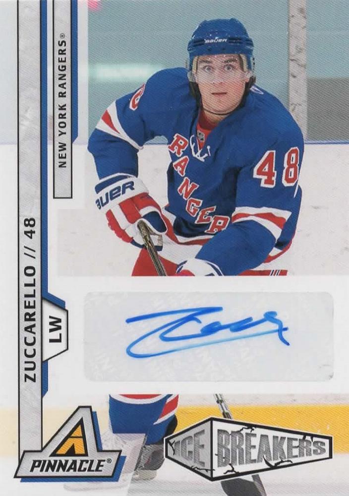#263 Mats Zuccarello-Aasen - New York Rangers - 2010-11 Panini Pinnacle Hockey