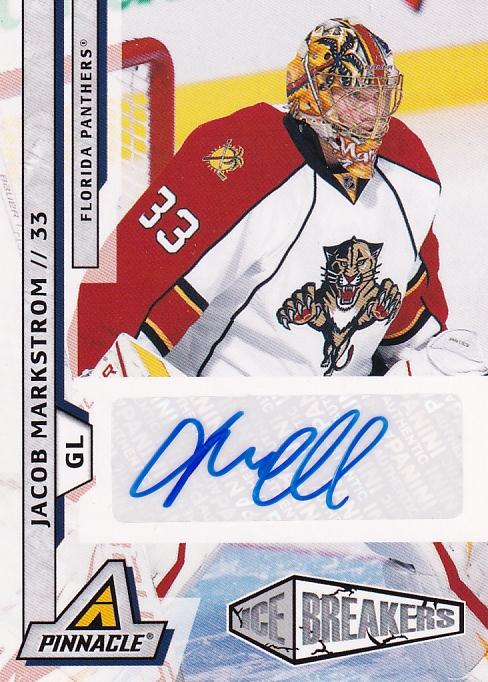 #264 Jacob Markstrom - Florida Panthers - 2010-11 Panini Pinnacle Hockey