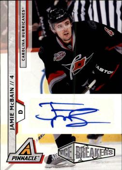 #266 Jamie McBain - Carolina Hurricanes - 2010-11 Panini Pinnacle Hockey