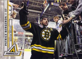 #182 Patrice Bergeron - Boston Bruins - 2010-11 Panini Pinnacle Hockey