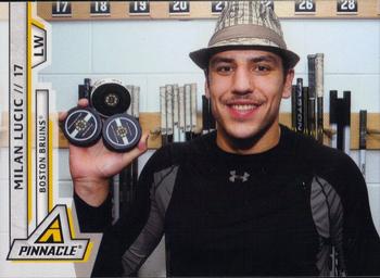 #184 Milan Lucic - Boston Bruins - 2010-11 Panini Pinnacle Hockey