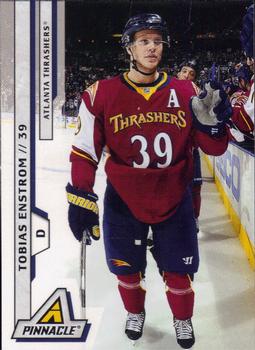 #187 Tobias Enstrom - Atlanta Thrashers - 2010-11 Panini Pinnacle Hockey