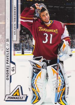 #188 Ondrej Pavelec - Atlanta Thrashers - 2010-11 Panini Pinnacle Hockey