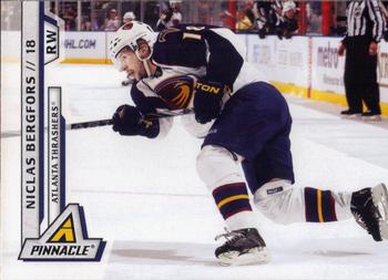 #190 Nicklas Bergfors - Atlanta Thrashers - 2010-11 Panini Pinnacle Hockey