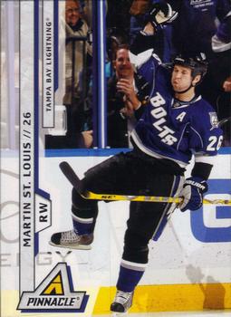 #26 Martin St. Louis - Tampa Bay Lightning - 2010-11 Panini Pinnacle Hockey