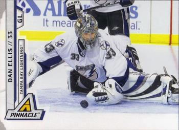 #27 Dan Ellis - Tampa Bay Lightning - 2010-11 Panini Pinnacle Hockey
