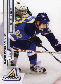 #30 David Perron - St. Louis Blues - 2010-11 Panini Pinnacle Hockey