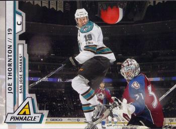 #37 Joe Thornton - San Jose Sharks - 2010-11 Panini Pinnacle Hockey
