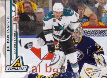 #38 Joe Pavelski - San Jose Sharks - 2010-11 Panini Pinnacle Hockey