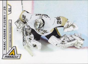 #44 Marc-Andre Fleury - Pittsburgh Penguins - 2010-11 Panini Pinnacle Hockey