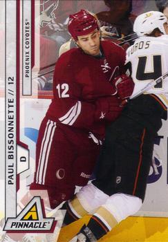 #51 Paul Bissonnette - Phoenix Coyotes - 2010-11 Panini Pinnacle Hockey