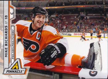 #56 Mike Richards - Philadelphia Flyers - 2010-11 Panini Pinnacle Hockey
