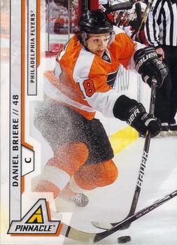 #58 Daniel Briere - Philadelphia Flyers - 2010-11 Panini Pinnacle Hockey