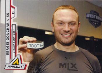 #61 Sergei Gonchar - Ottawa Senators - 2010-11 Panini Pinnacle Hockey