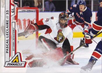 #62 Pascal Leclaire - Ottawa Senators - 2010-11 Panini Pinnacle Hockey