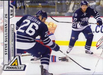 #84 Steve Sullivan - Nashville Predators - 2010-11 Panini Pinnacle Hockey