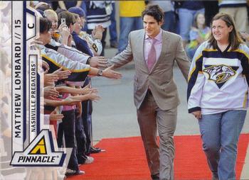 #88 Matthew Lombardi - Nashville Predators - 2010-11 Panini Pinnacle Hockey