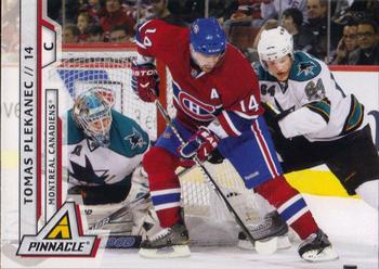 #91 Tomas Plekanec - Montreal Canadiens - 2010-11 Panini Pinnacle Hockey