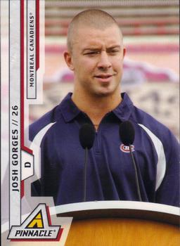 #94 Josh Gorges - Montreal Canadiens - 2010-11 Panini Pinnacle Hockey