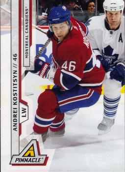 #97 Andrei Kostitsyn - Montreal Canadiens - 2010-11 Panini Pinnacle Hockey