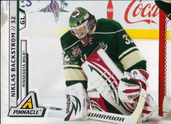 #98 Niklas Backstrom - Minnesota Wild - 2010-11 Panini Pinnacle Hockey