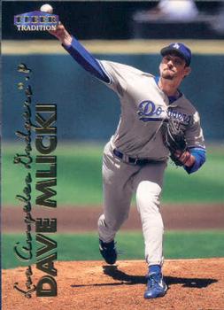 #565 Dave Mlicki - Los Angeles Dodgers - 1999 Fleer Tradition Baseball