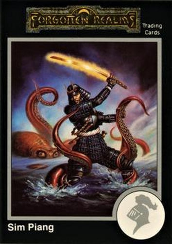 #565 Sim Piang - 1991 TSR Advanced Dungeons & Dragons - Silver
