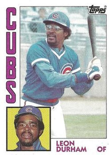 #565 Leon Durham - Chicago Cubs - 1984 Topps Baseball