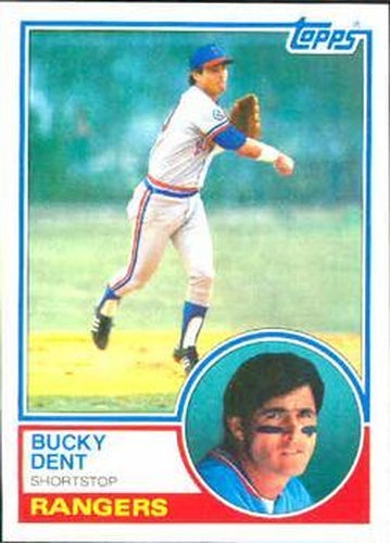 #565 Bucky Dent - Texas Rangers - 1983 Topps Baseball