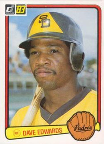 #565 Dave Edwards - San Diego Padres - 1983 Donruss Baseball